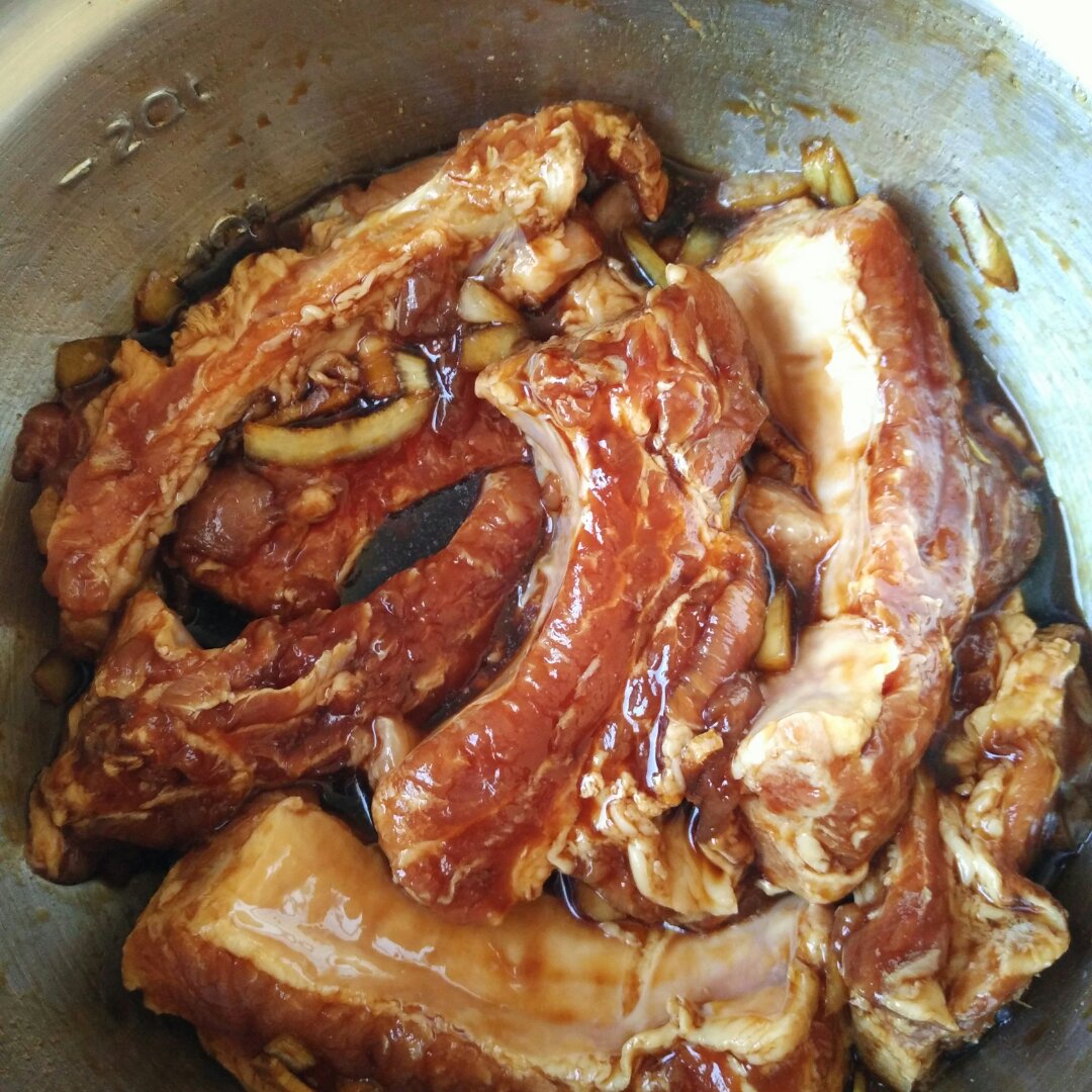 小米蒸排骨