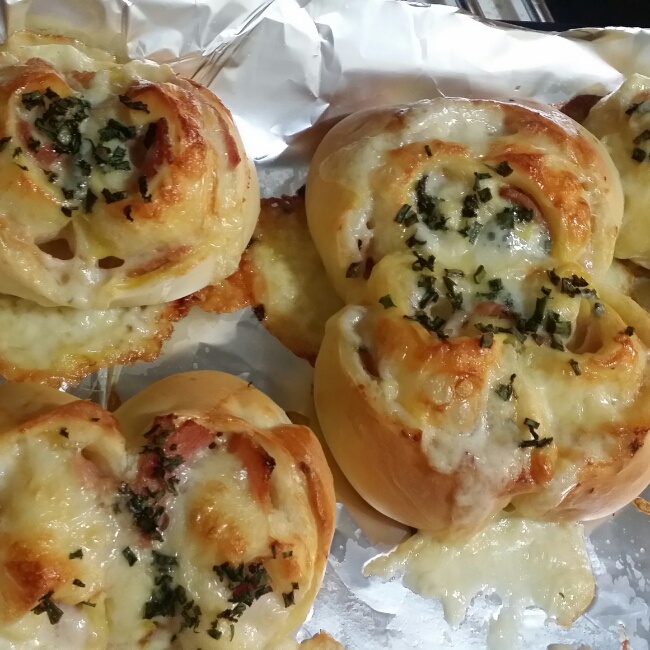 培根乳酪小面包