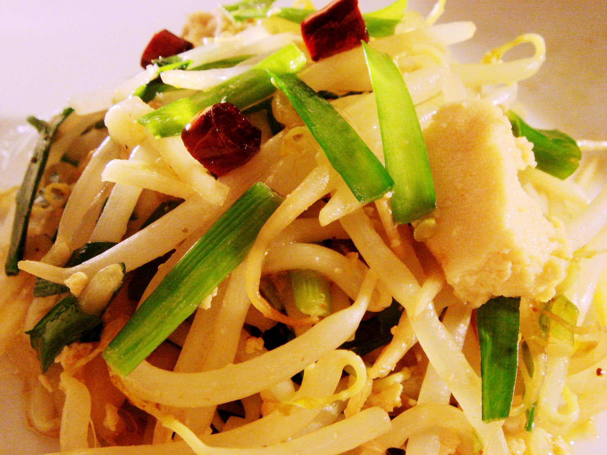 韭菜炒豆芽