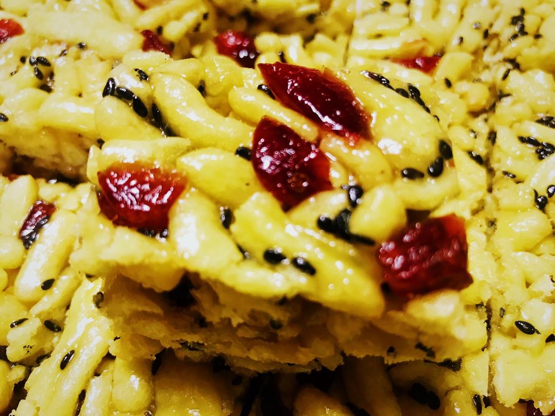 松软的鸡蛋沙琪玛