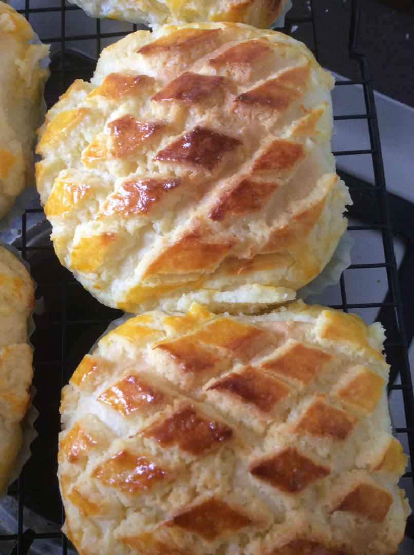 水合法一发酥皮菠萝包