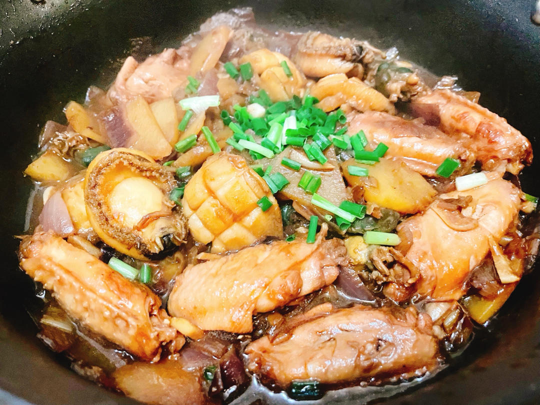 鲍鱼鸡翅煲（家庭版）