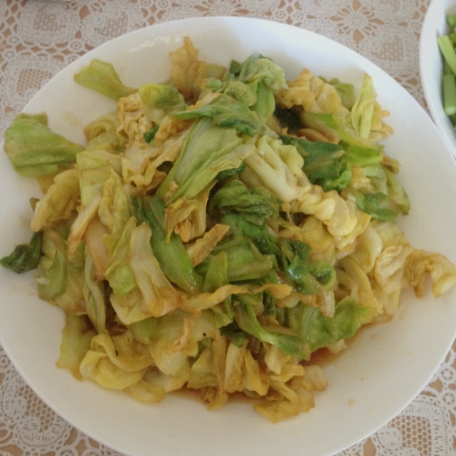 酱爆圆白菜