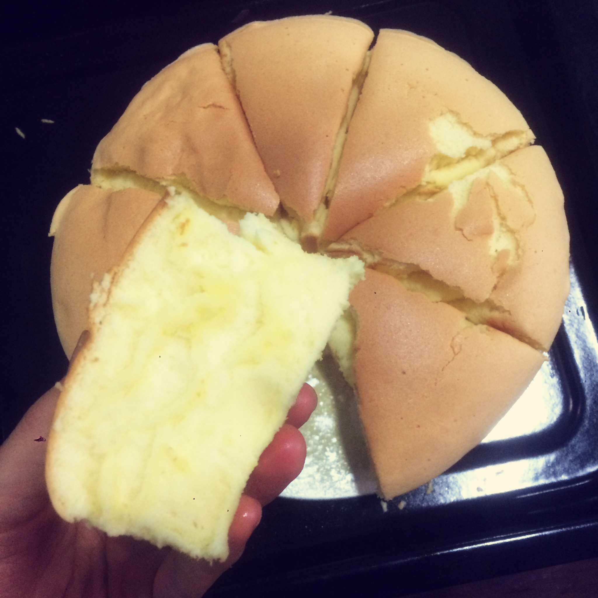 超好记八寸戚风蛋糕（后蛋法）