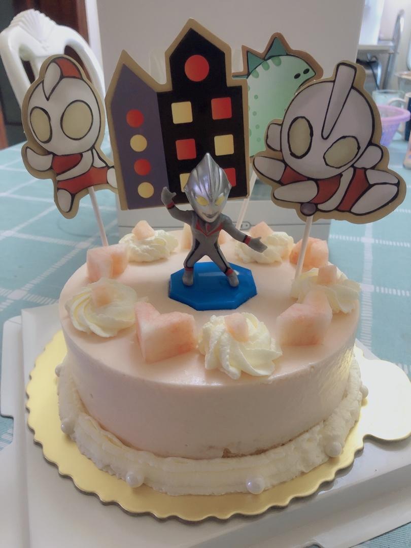 夏日限定–桃子慕斯蛋糕