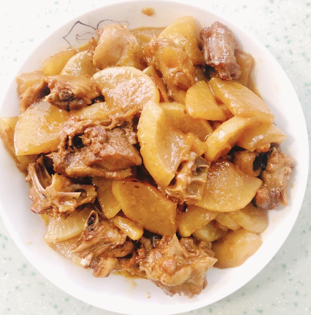 萝卜焖鸭