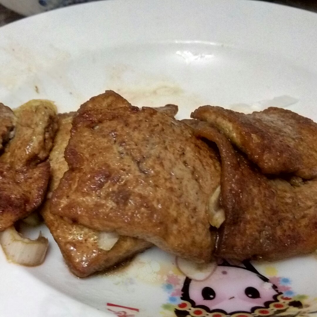 蚝油煎豆腐