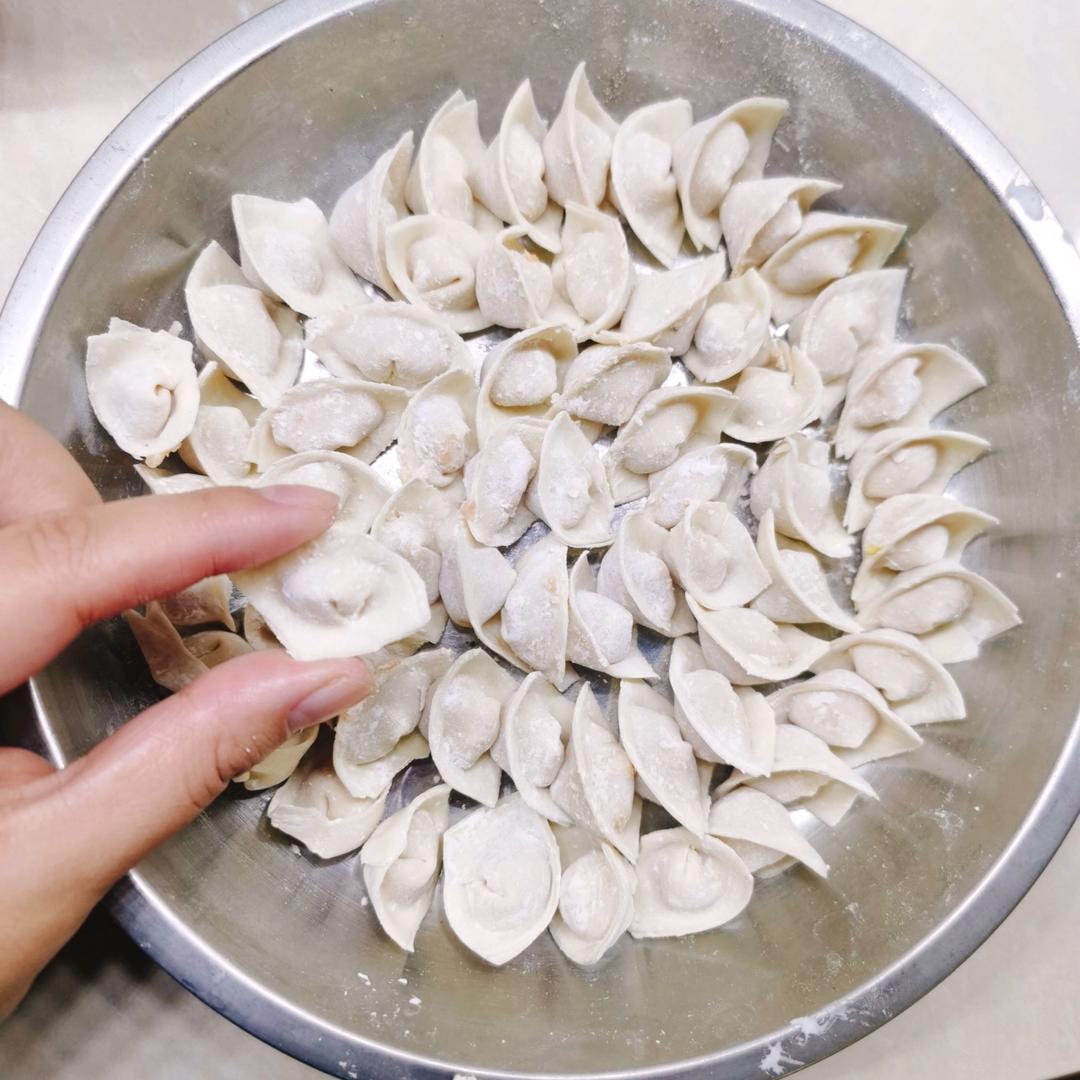 迷你小云吞包法，元宝云吞，宝宝辅食