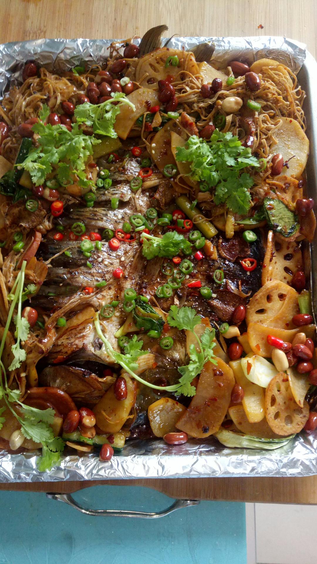 香辣烤鱼的做法