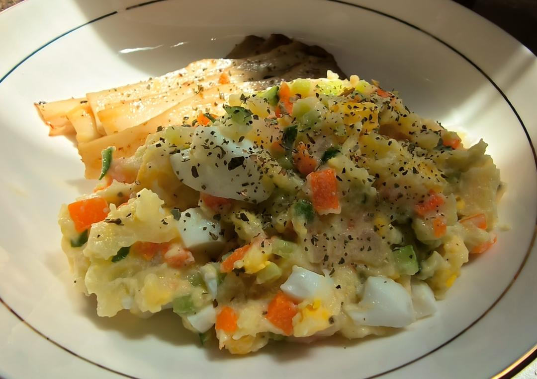 好吃到舔碗的鸡蛋土豆泥沙拉