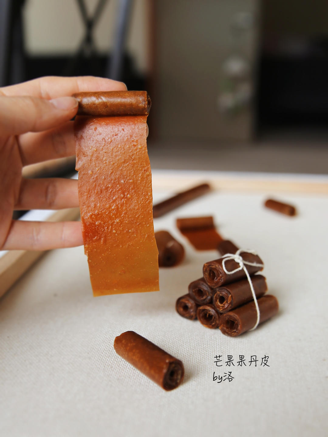 纯天然果丹皮 no sugar added fruit leather 熙熙零嘴儿的做法