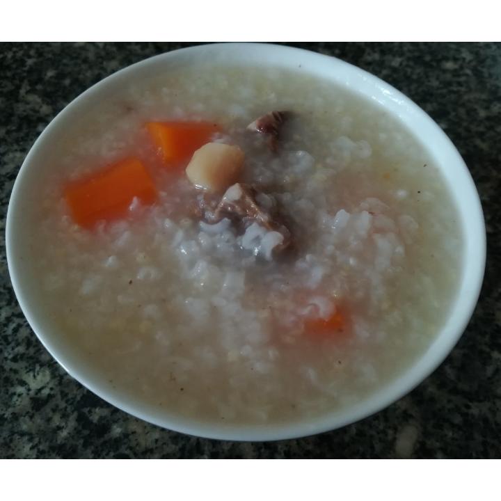 咸骨粥