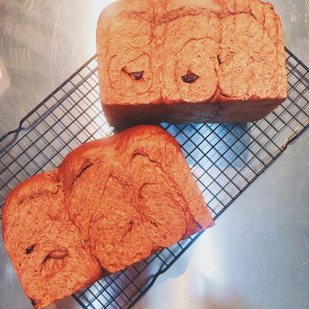 奶油巧克力吐司