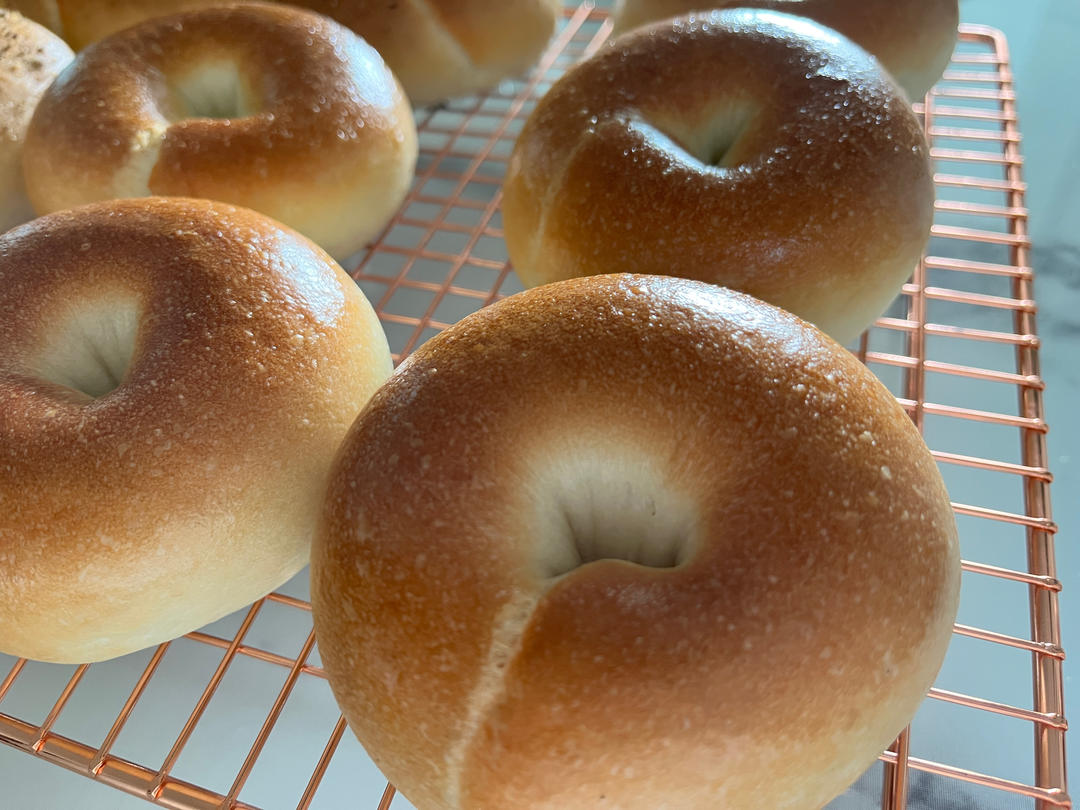 原味贝果🥯/黑芝麻贝果🥯