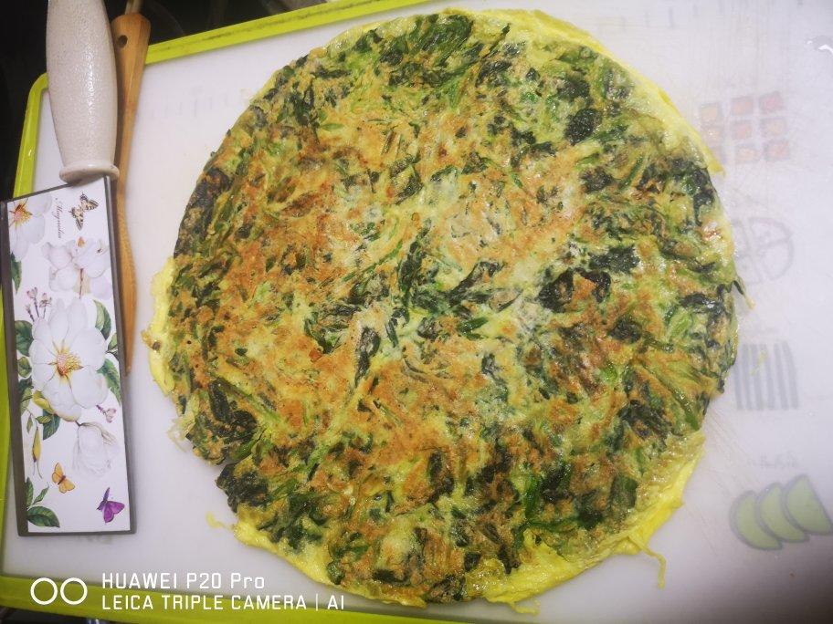 低脂菠菜蛋饼