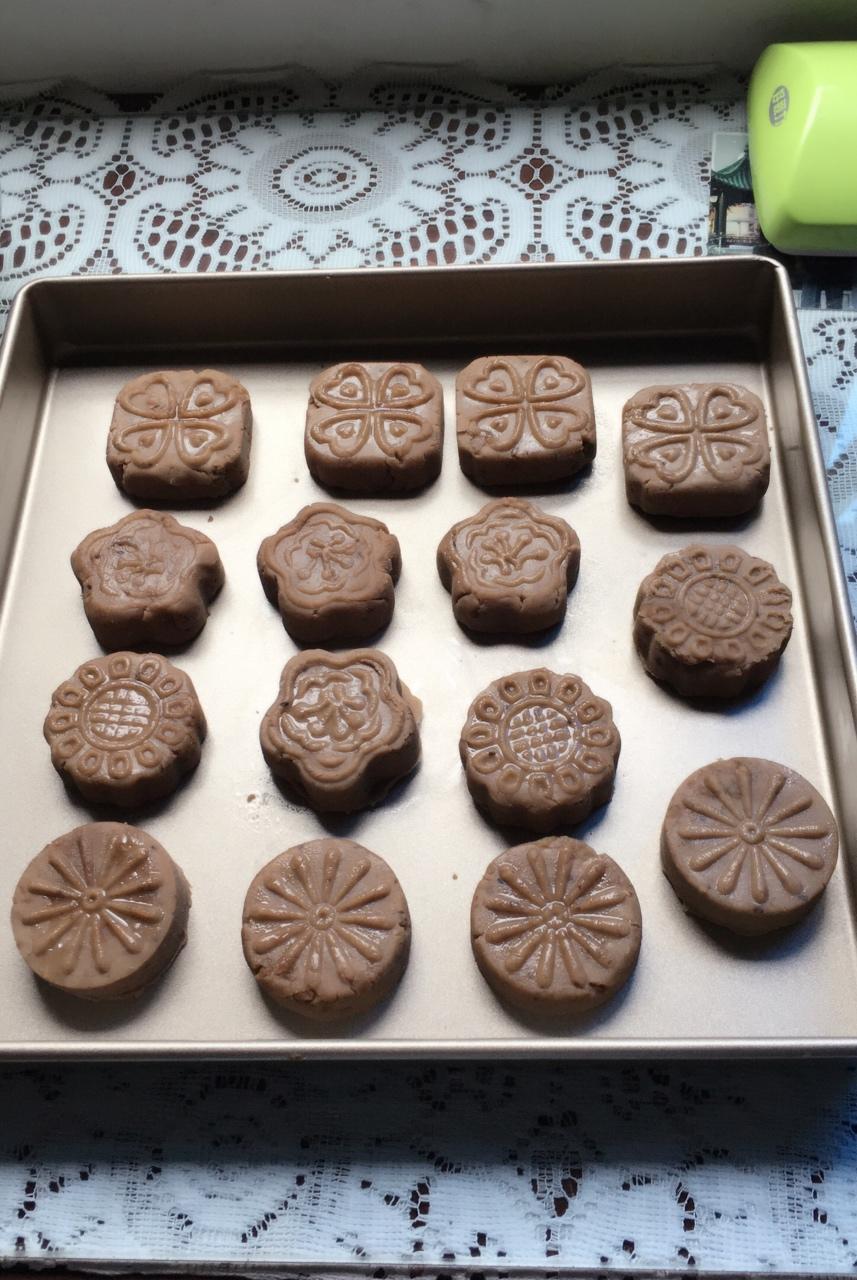 家庭无添加手工绿豆糕