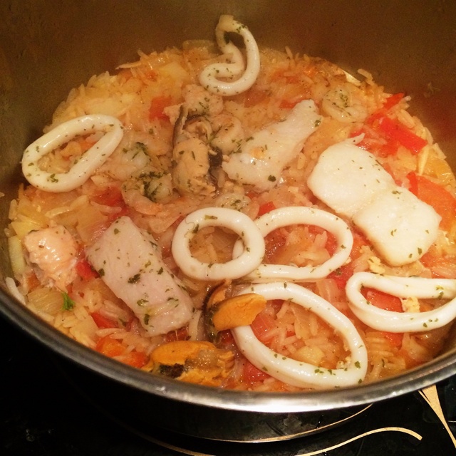 【曼食慢语】Seafood Paella 西班牙海鲜饭