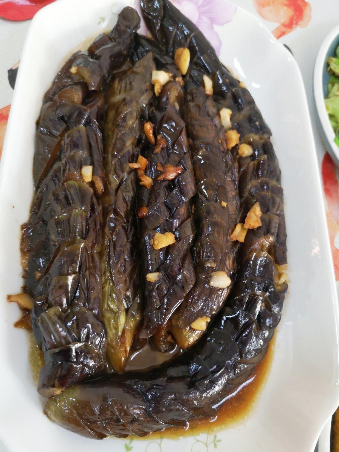 红烧“毛毛虫”茄子