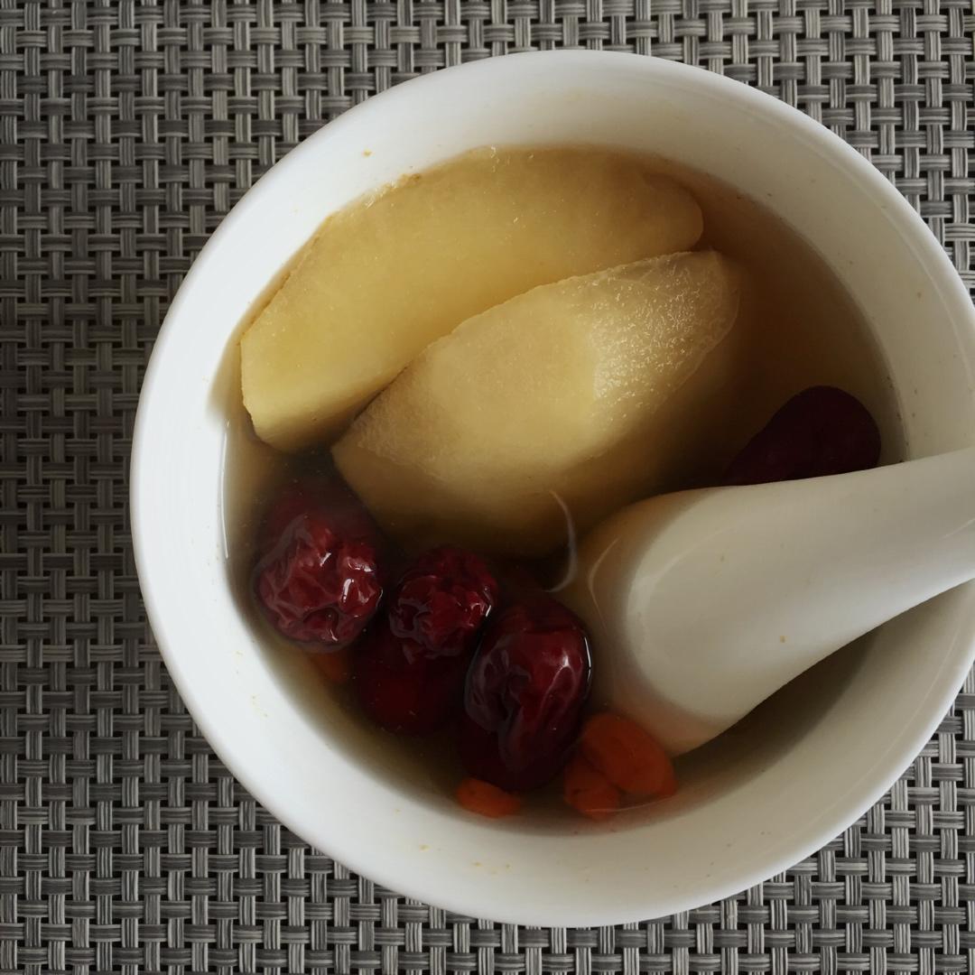 秋日苹果红枣糖水