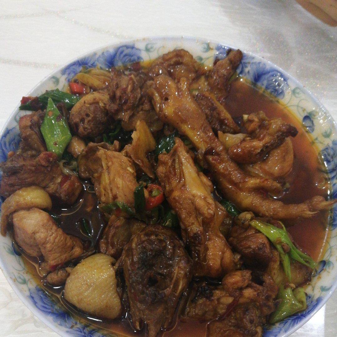 红烧土鸡