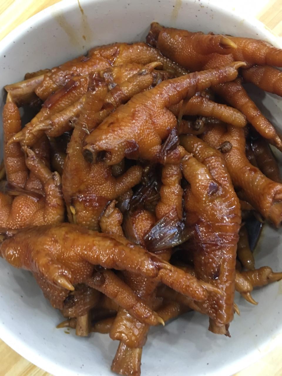 【j·c】做的香辣卤鸡爪