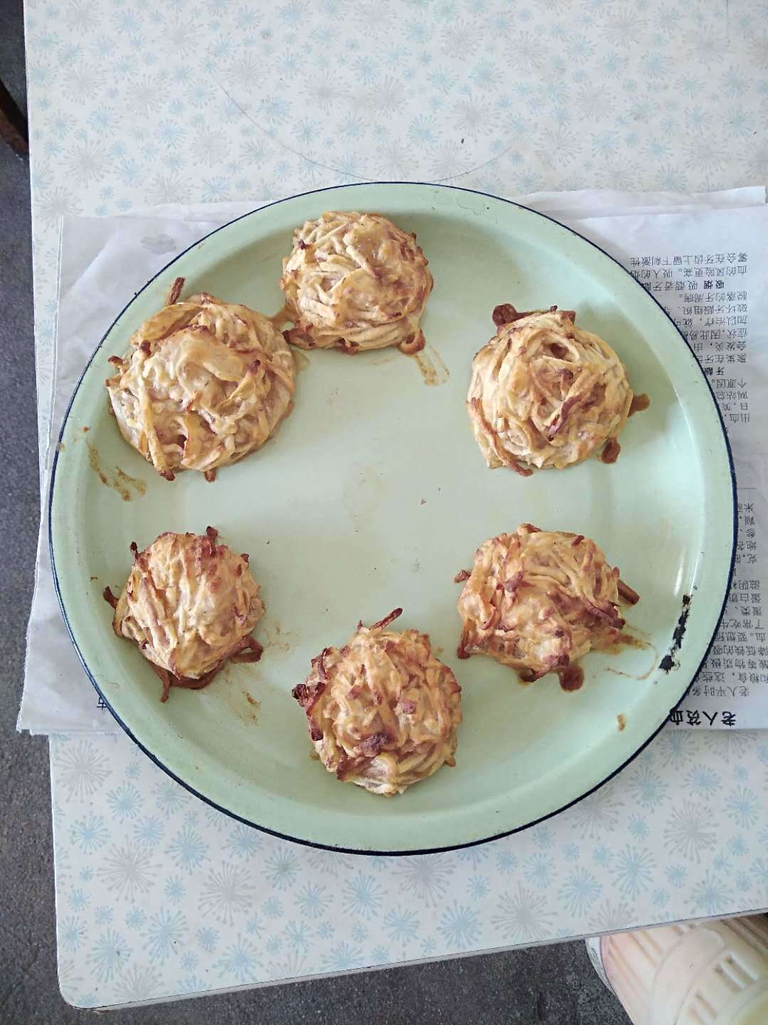 苹果丸子（无油菜）的做法