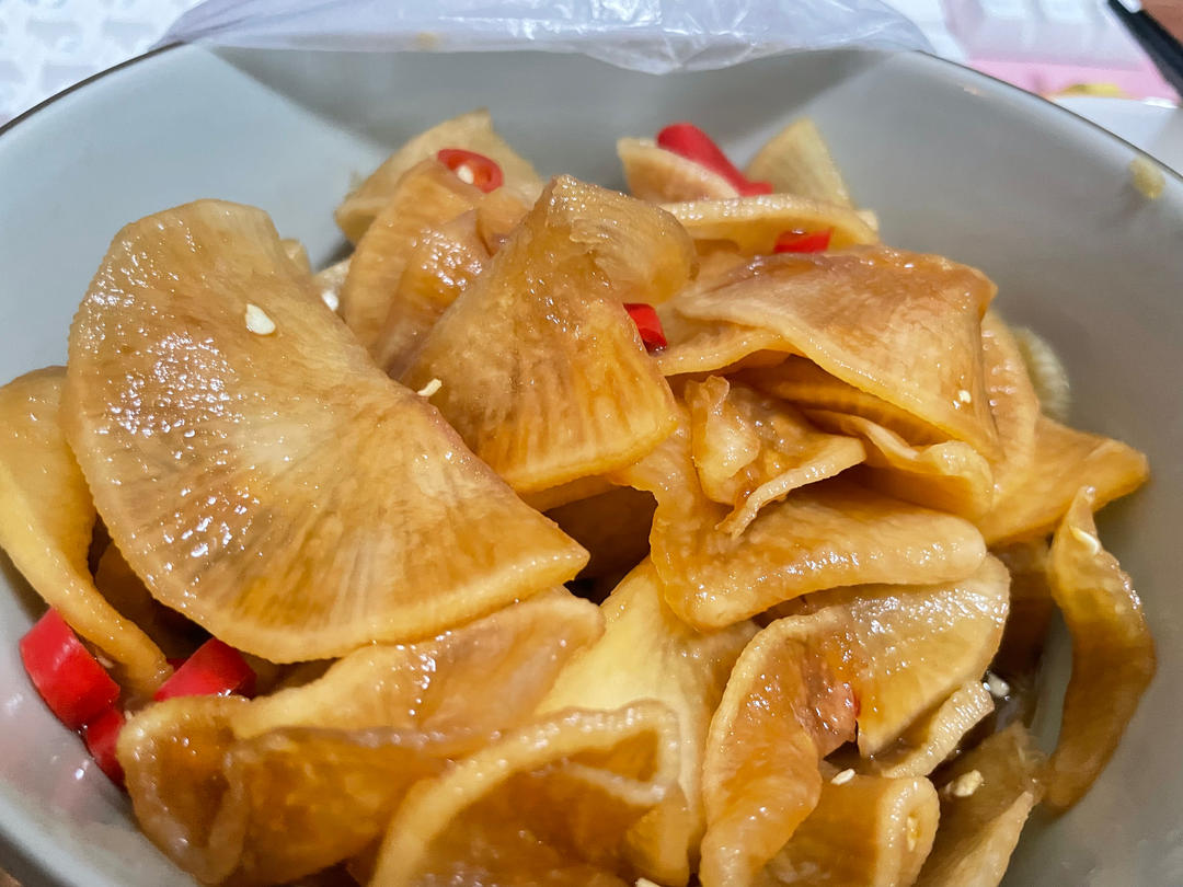 酸辣脆爽的萝卜，当零食都非常好