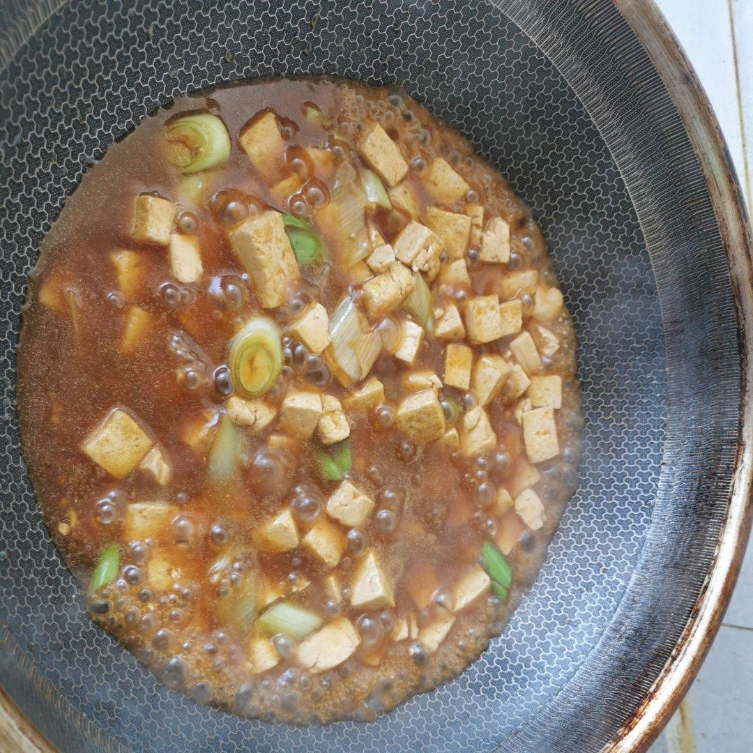 葱烧豆腐