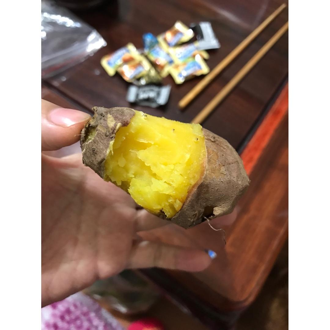 烤箱烤红薯