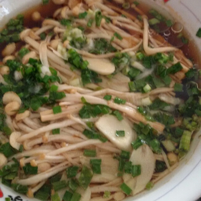 油泼金针菇
