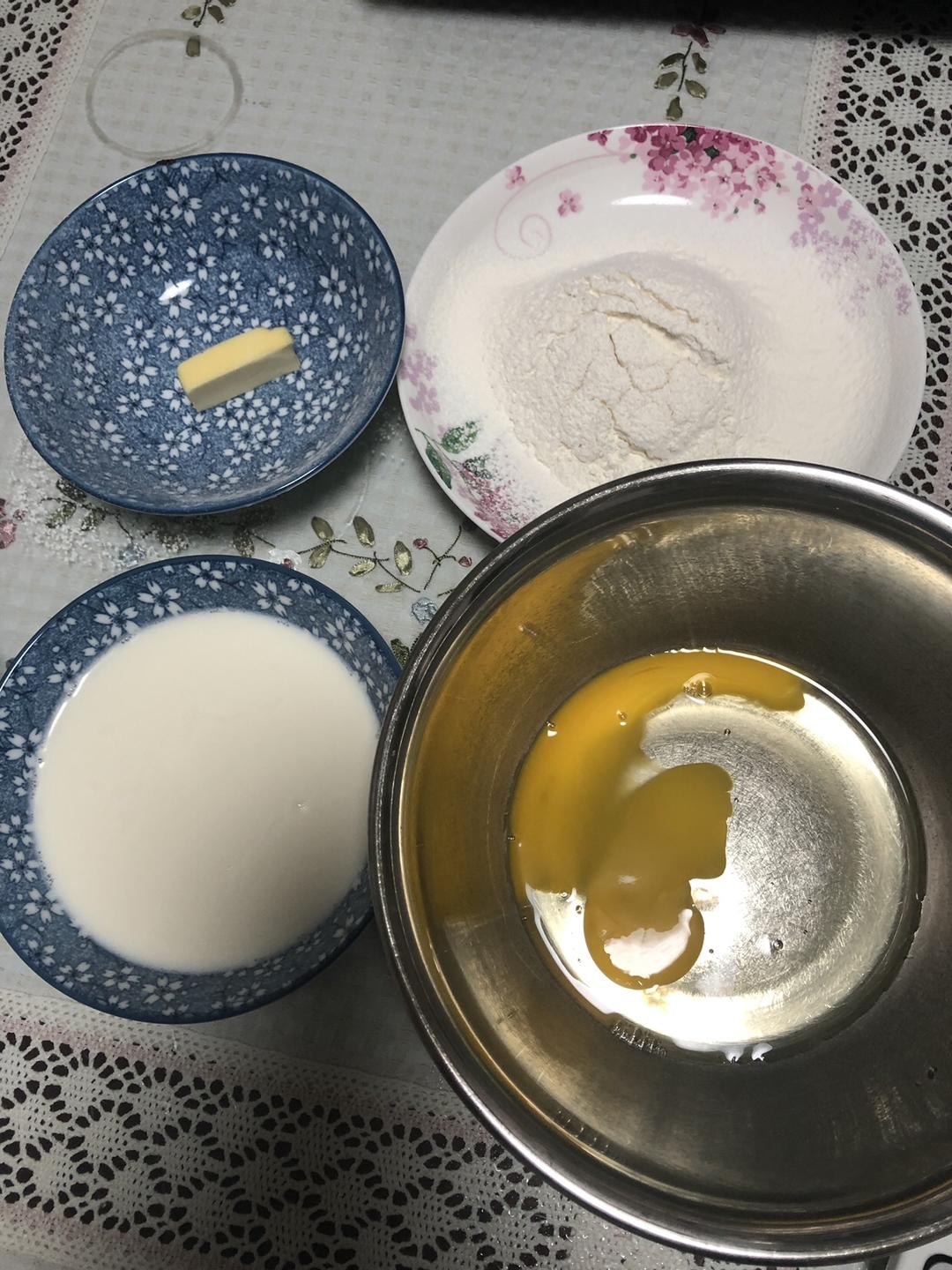 纯奶手撕吐司的做法 步骤1