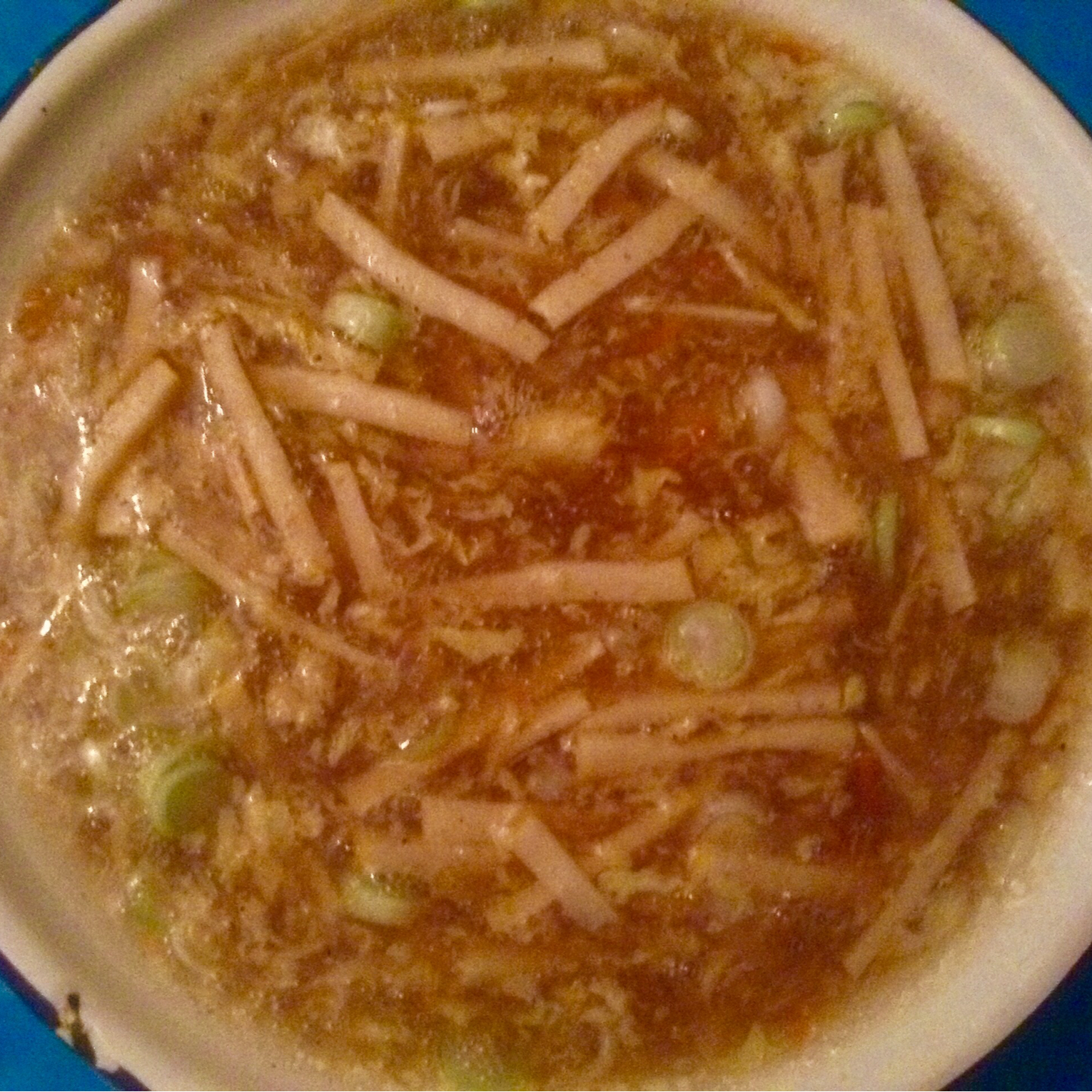酸辣汤 Spicy & Sour Shredded Pork Soup