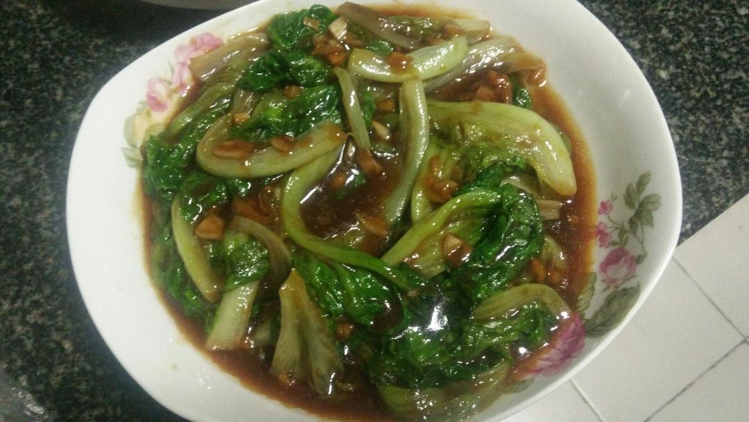 家常菜 蚝油生菜