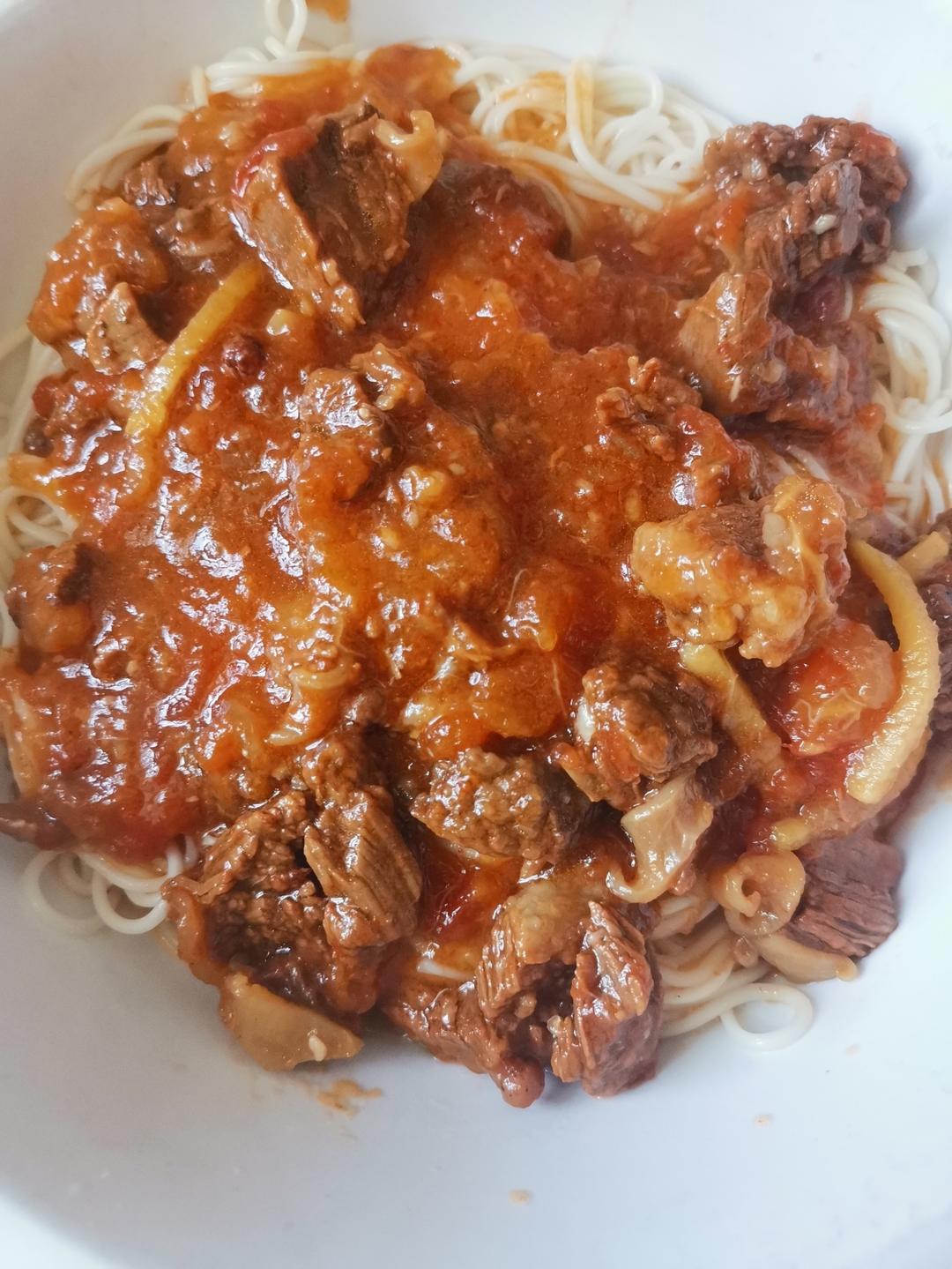 番茄炖牛腩（电压力锅版）