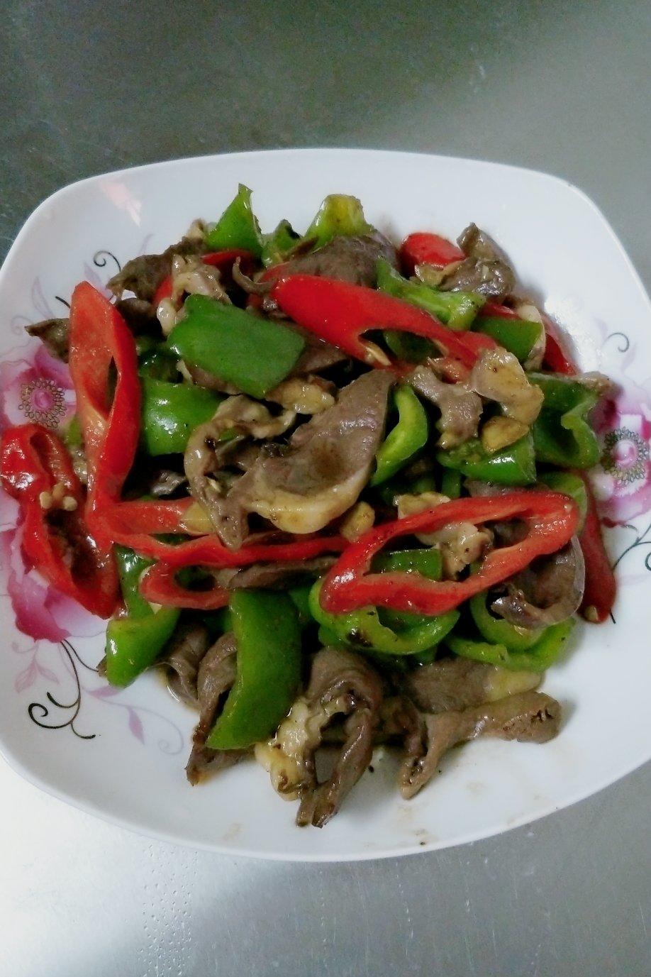 青椒爆炒猪心