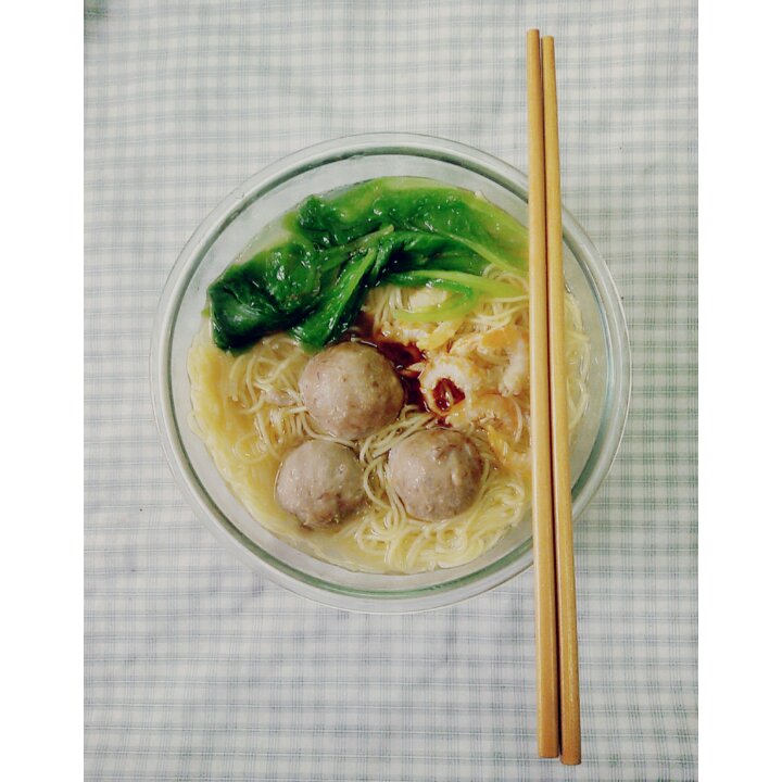 一碗朴素的牛肉丸面