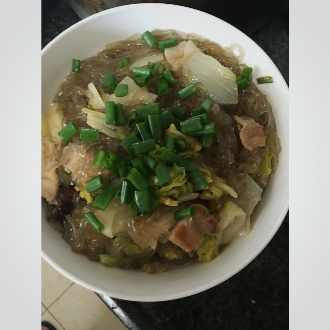 白菜炖粉条
