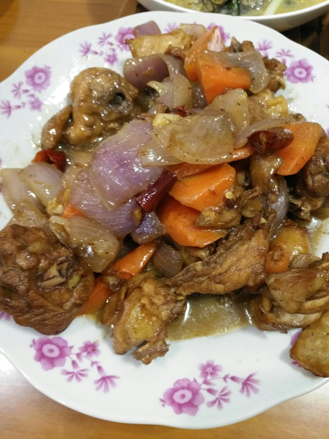 辣炒鸡腿肉 Spicy Fried Chicken
