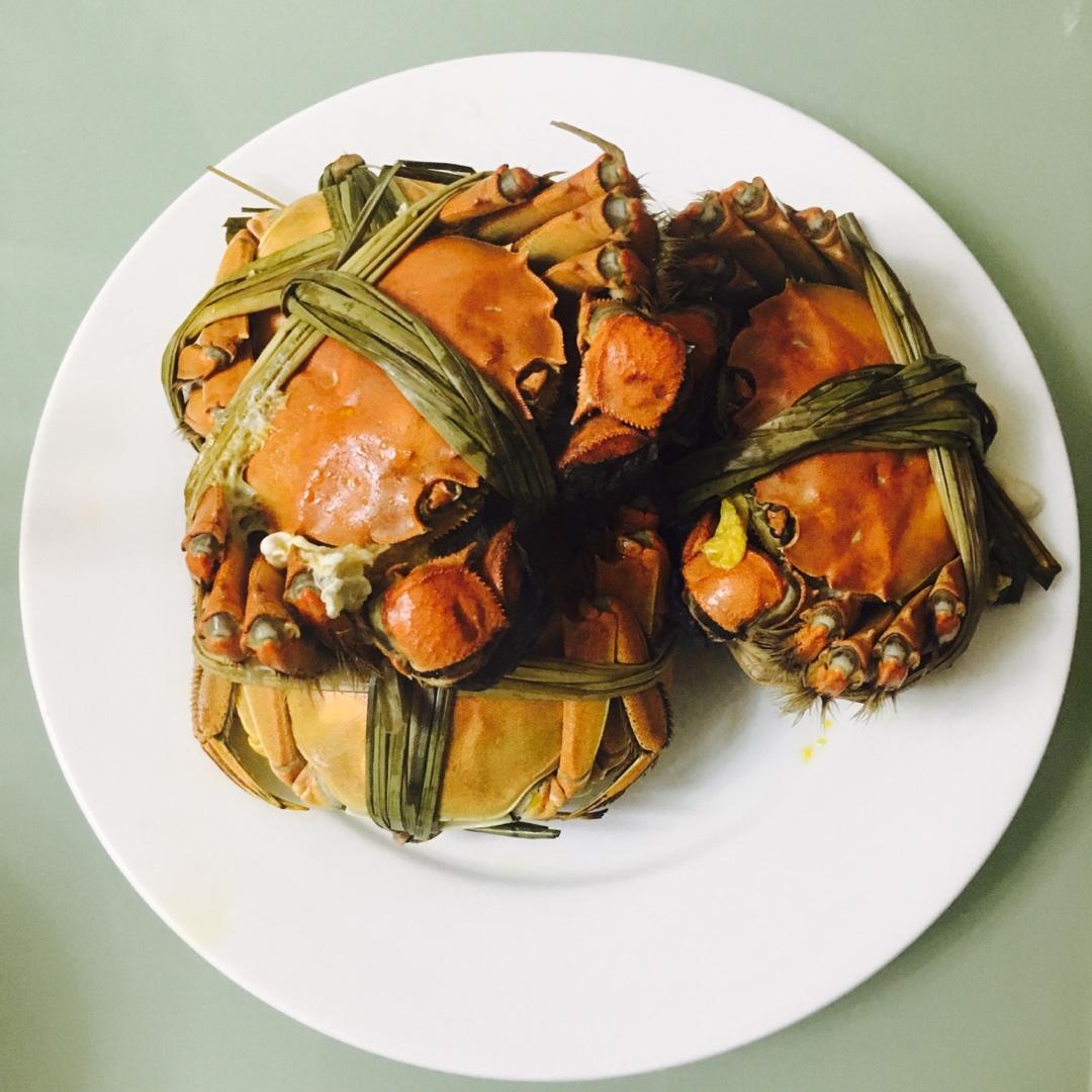 清蒸大闸蟹