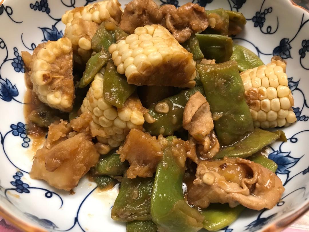 排骨土豆炖芸豆