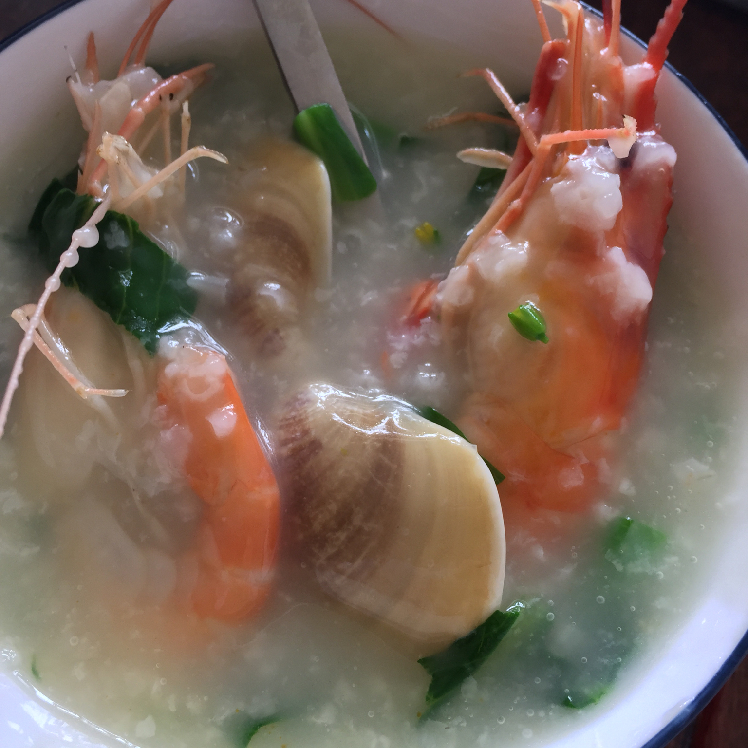 颜亭做的海鲜粥