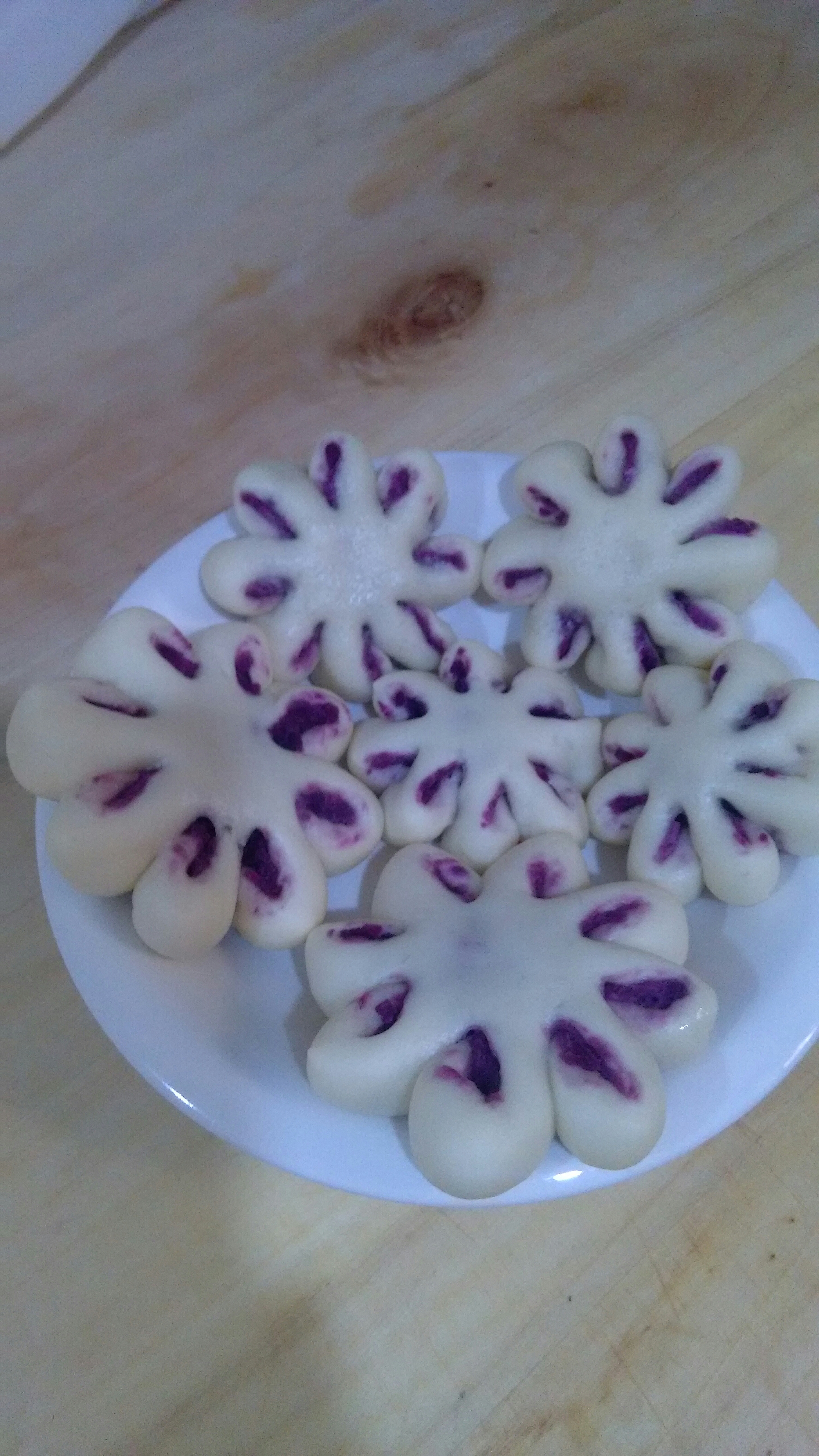 紫薯太阳花包