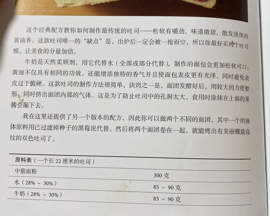 纯奶手撕吐司的做法 步骤1