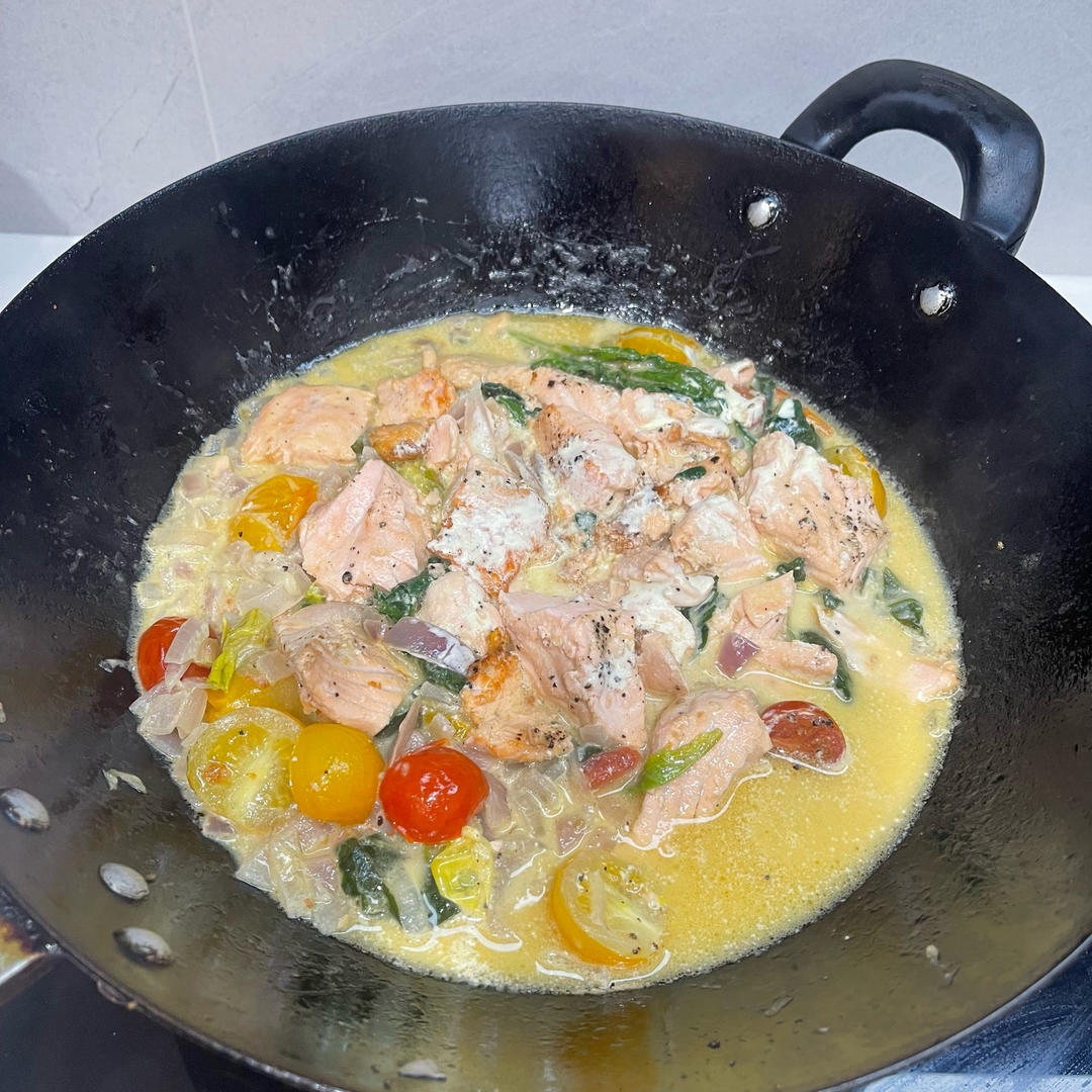 托斯卡纳三文鱼