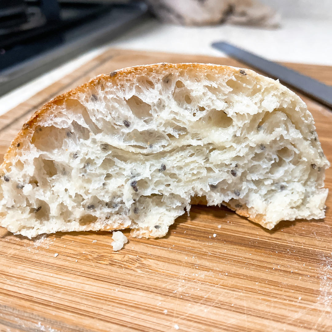 家庭版免揉～恰巴塔🥖｜一次成功超好吃