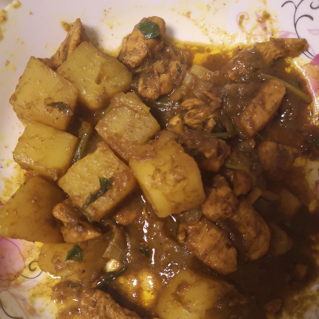 超美味土豆咖喱鸡块