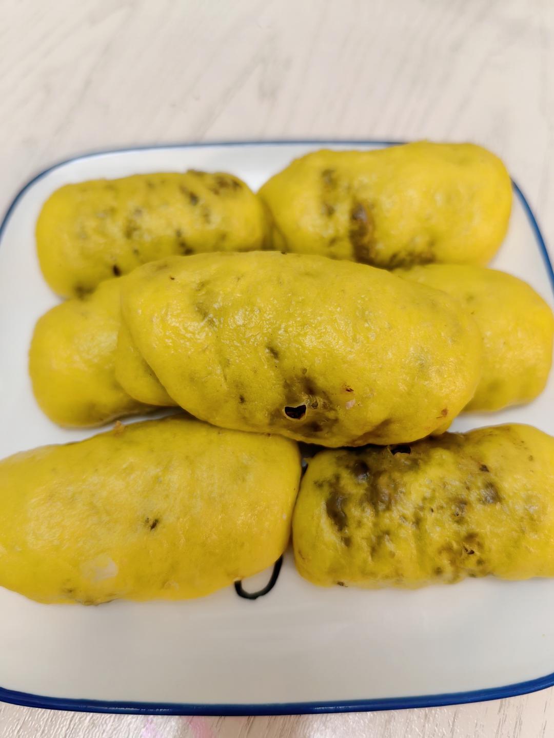 南瓜蜜豆卷 营养又健康 蓬松煊软比面包还好吃 附细节视频详解