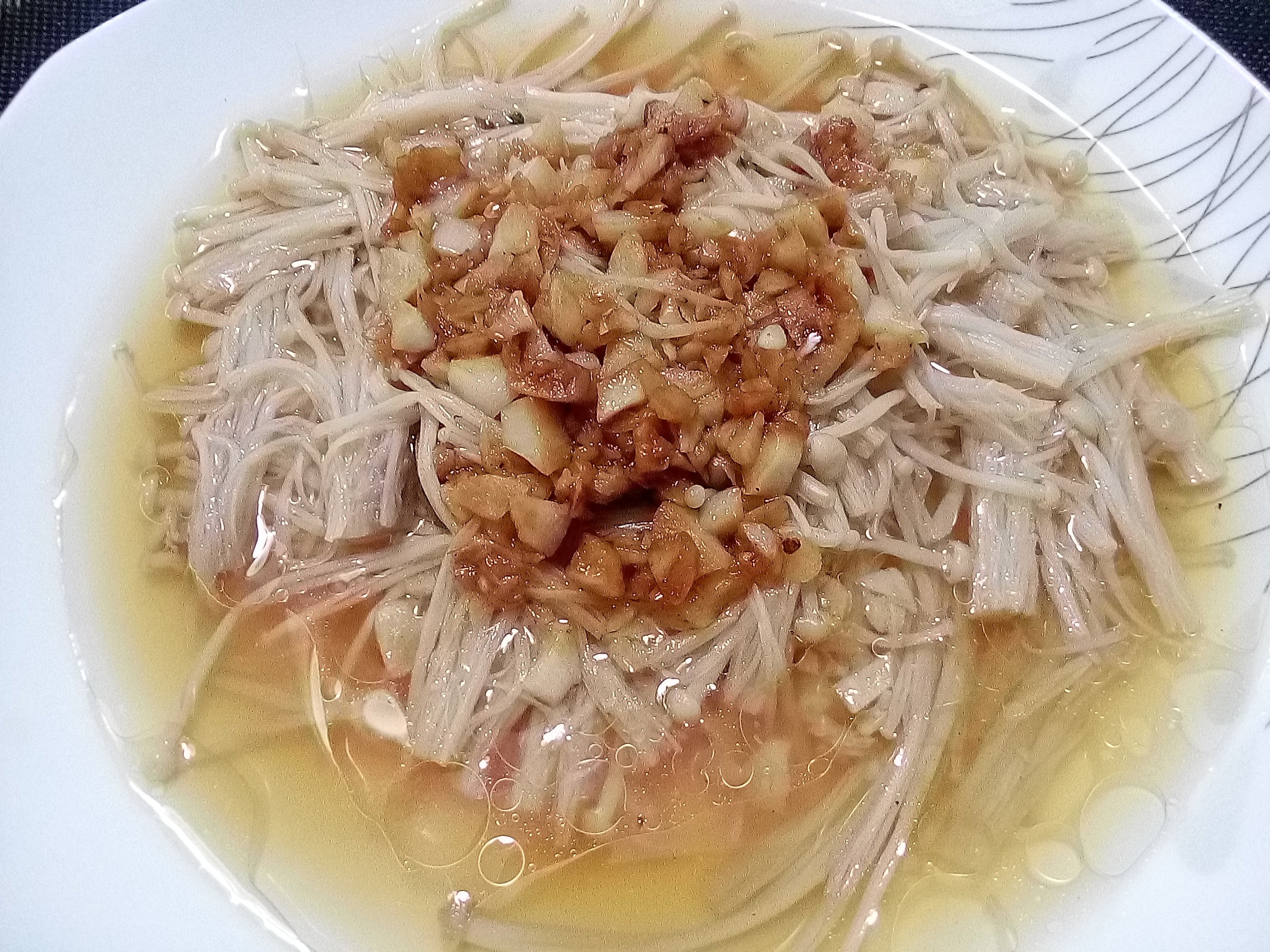 蒜蓉蒸金针菇