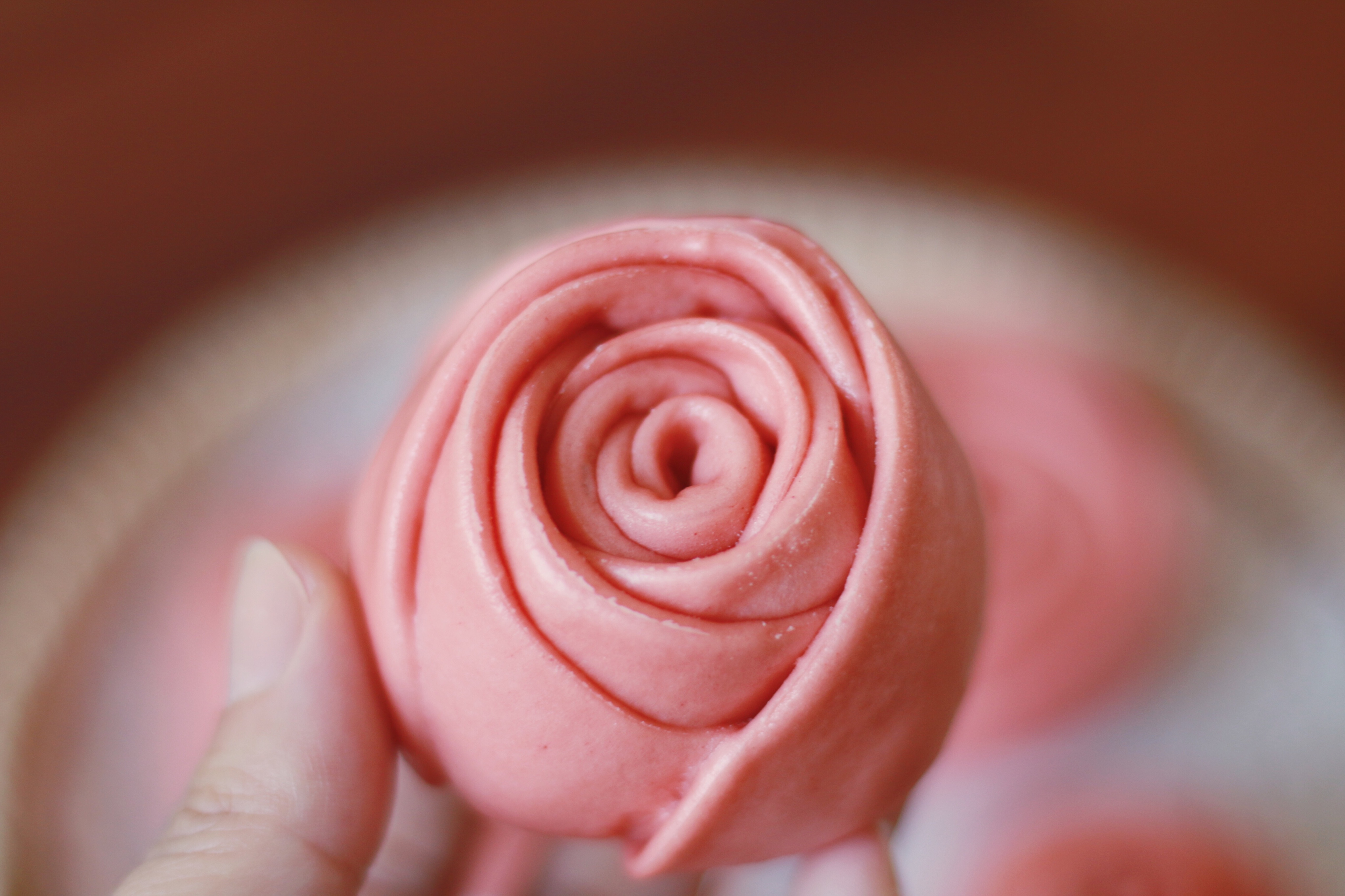 玫瑰花馒头（一次发酵法）最近采买不放便 面食称霸厨房 这个情人节全靠馒头了