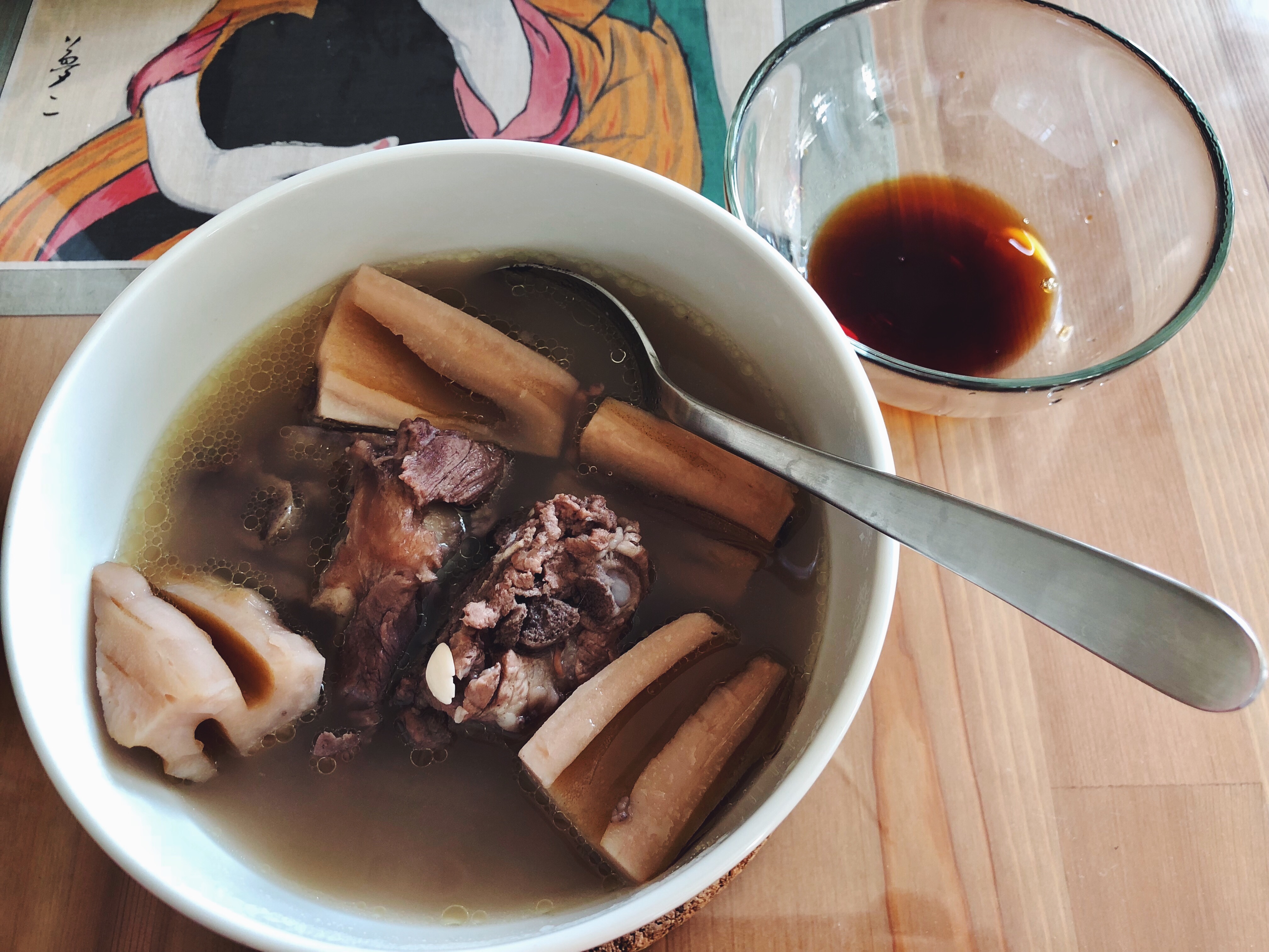 广式莲藕排骨汤的做法 步骤9